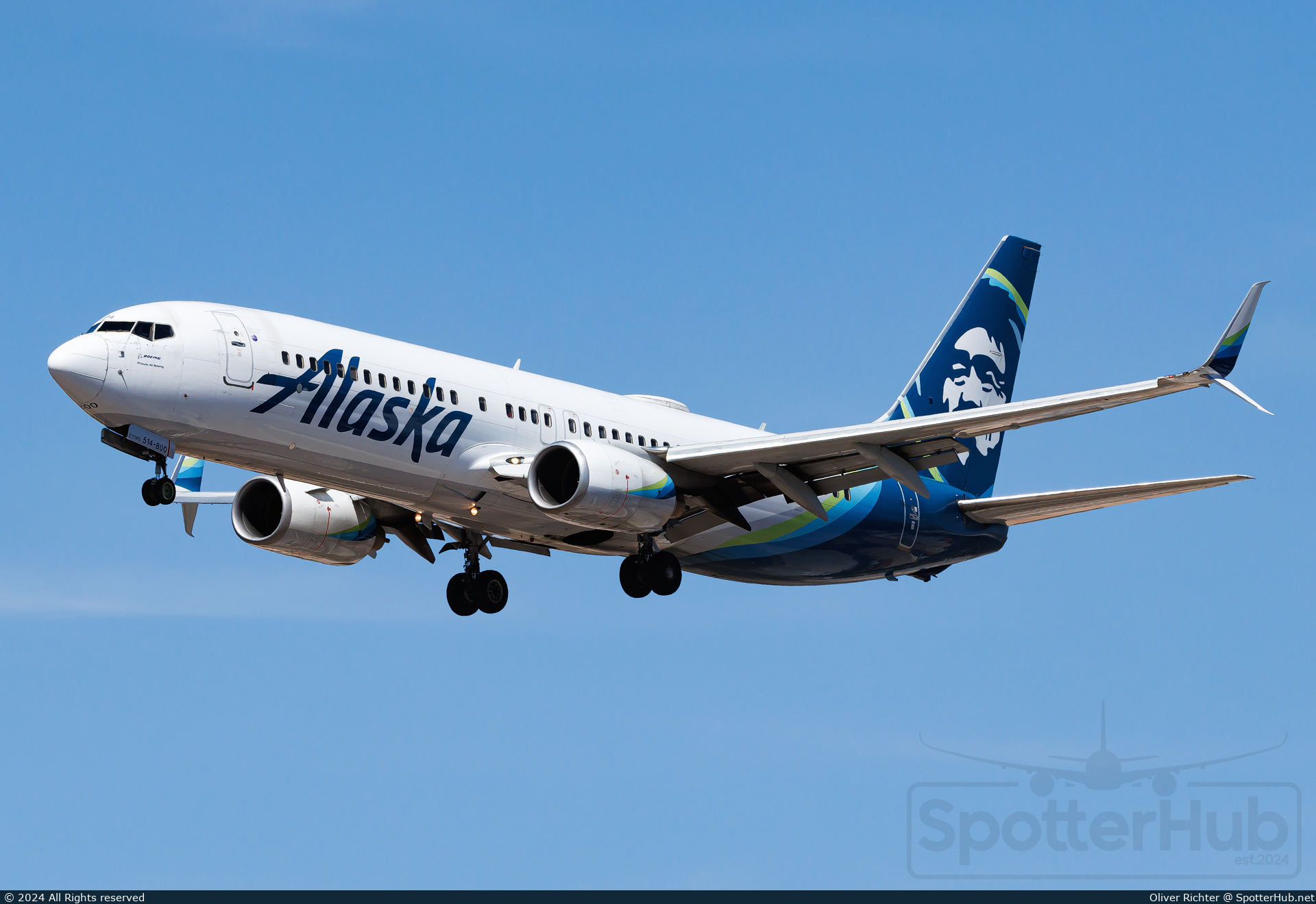 Photo of N514AS - Boeing 737-890 operated by Alaska Airlines