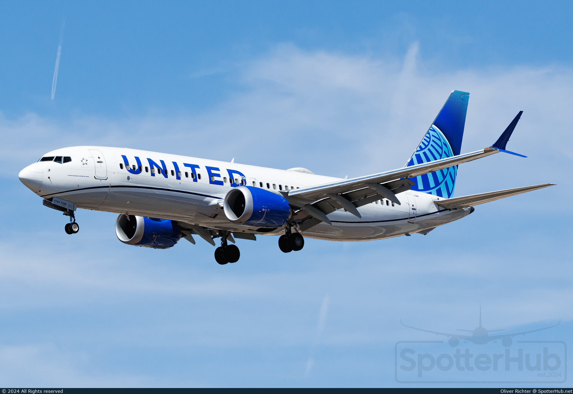 Photo of N47288 - Boeing 737 MAX 8 operated by United Airlines