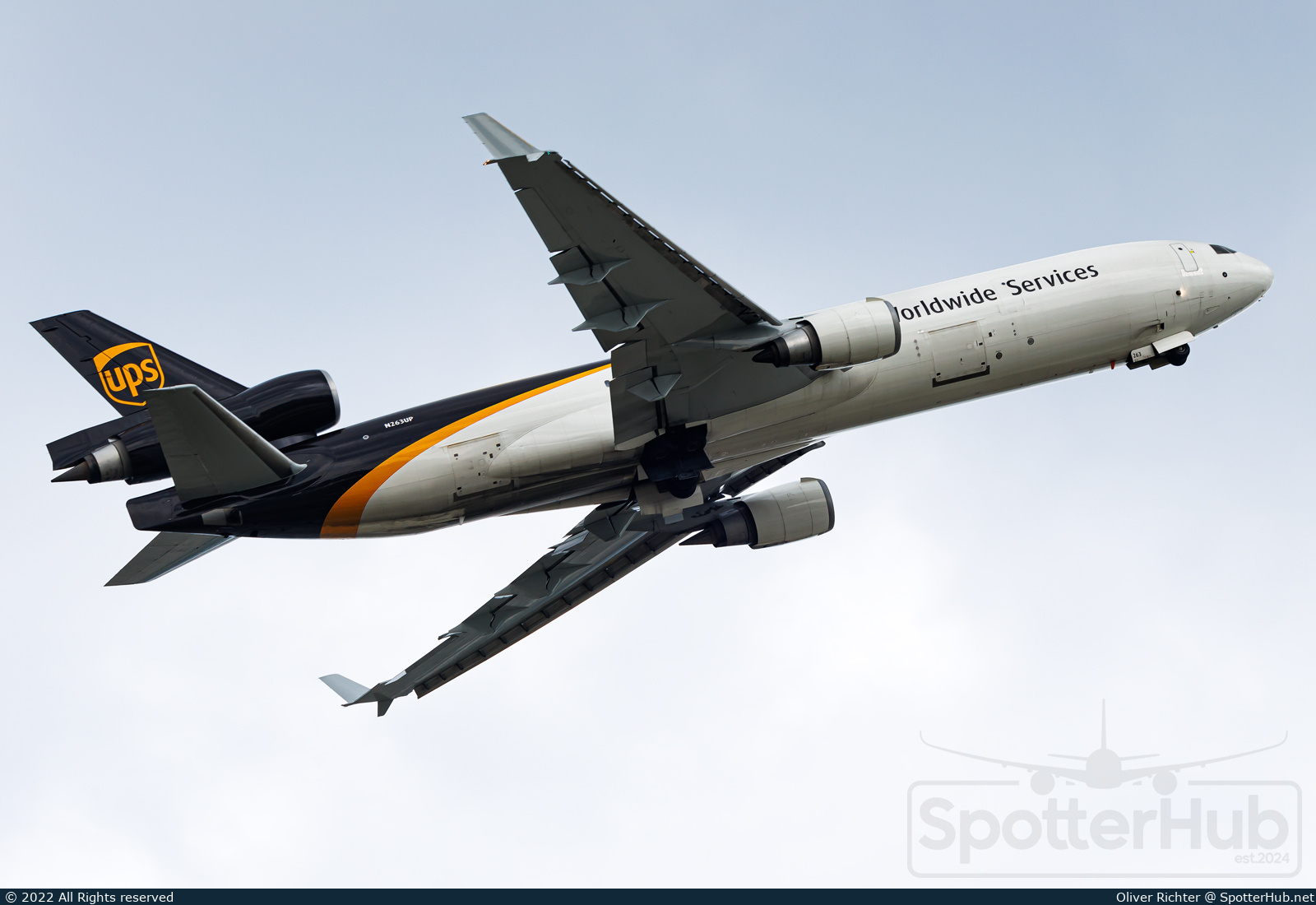 Photo of N263UP - McDonnell Douglas MD-11(F) operated by UPS United Parcel Service