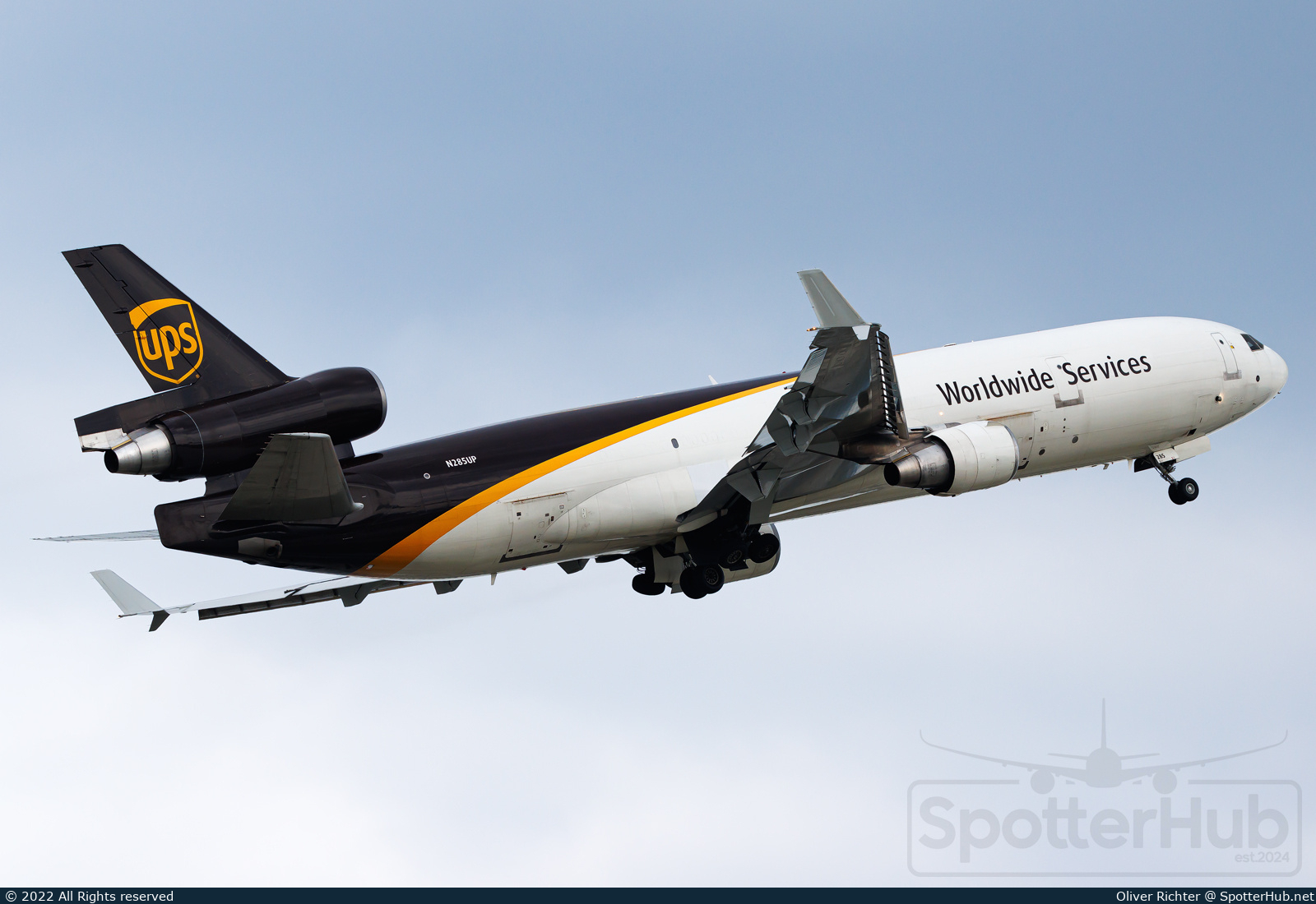 Photo of N285UP - McDonnell Douglas MD-11(F) operated by UPS United Parcel Service