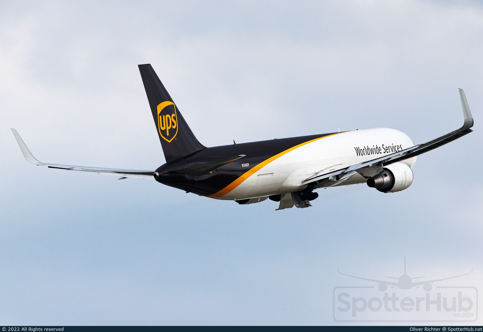 Photo of N308UP - Boeing 767-34AF operated by UPS United Parcel Service