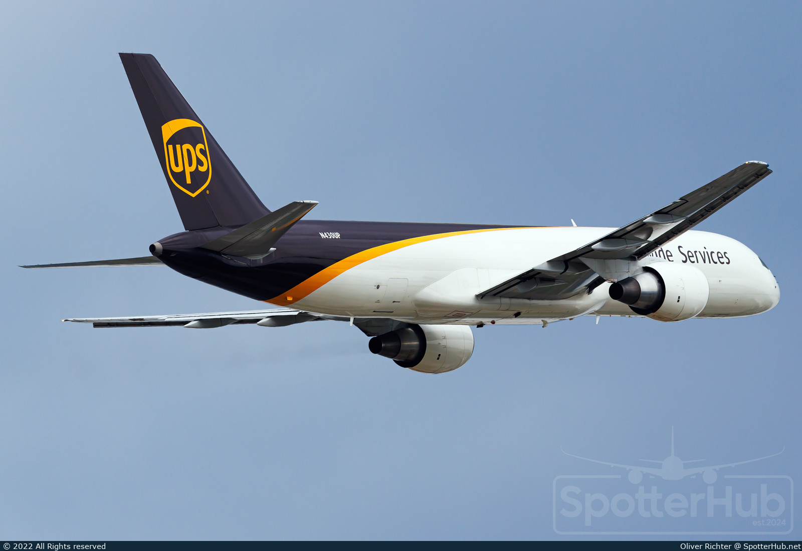 Photo of N430UP - Boeing 757-24APF operated by UPS United Parcel Service