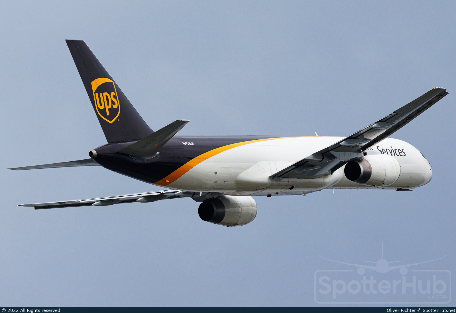 Photo of N458UP - Boeing 757-24APF operated by UPS United Parcel Service