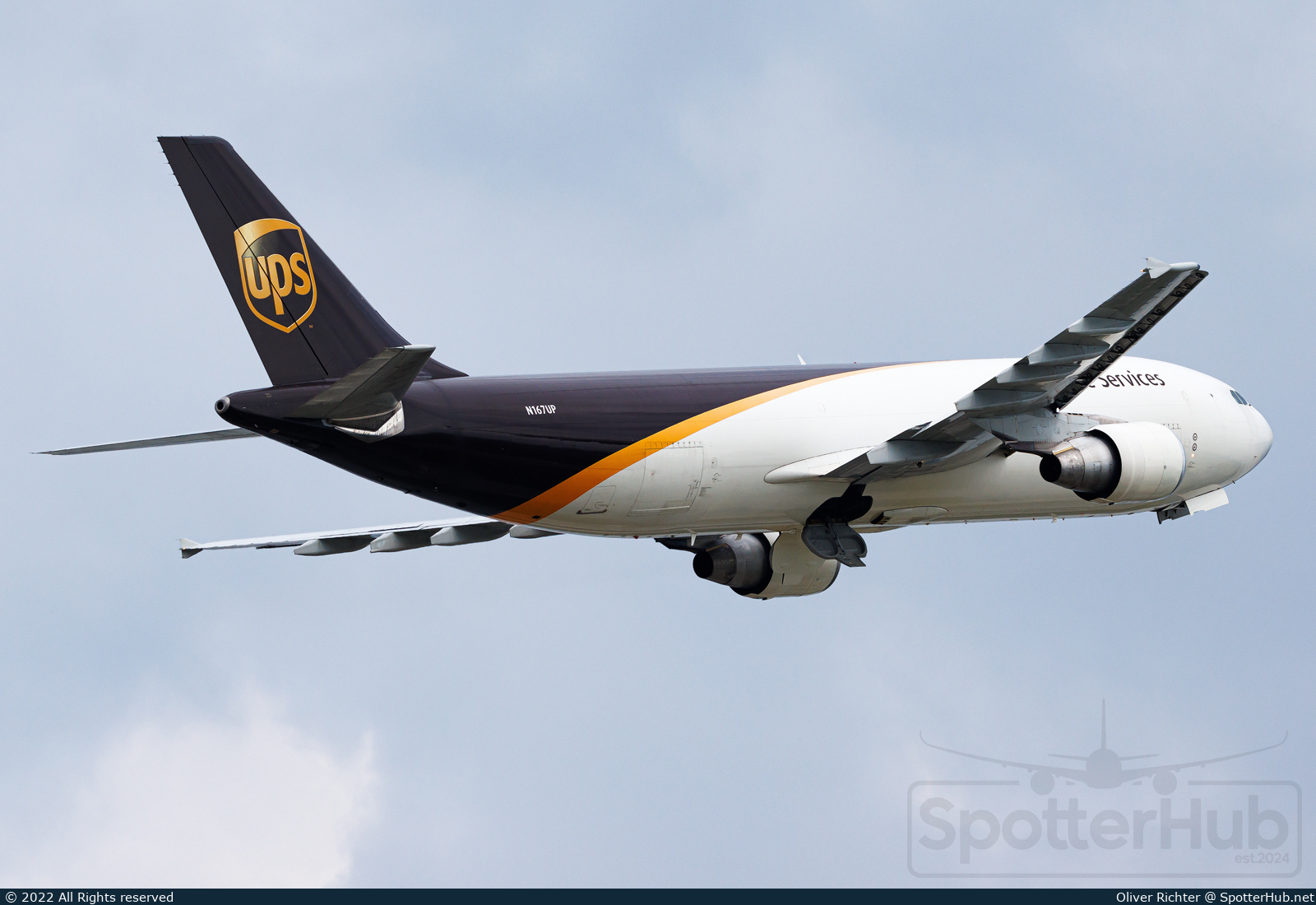 Photo of N167UP - Airbus A300F4-622R operated by UPS United Parcel Service