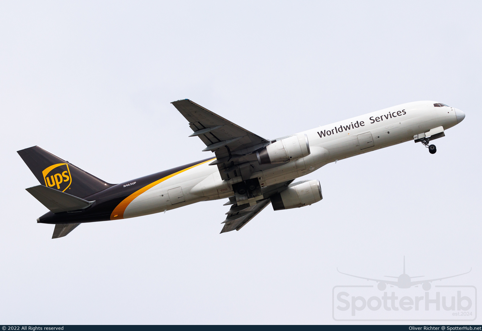 Photo of N463UP - Boeing 757-24APF operated by UPS United Parcel Service