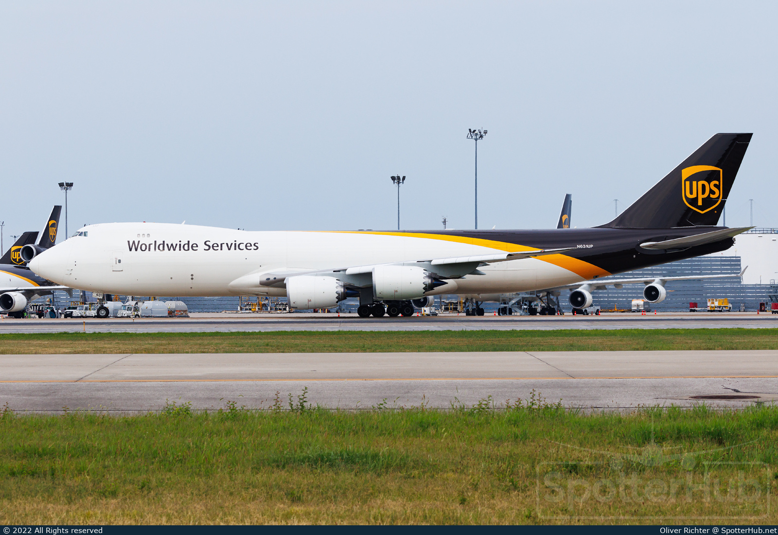 Photo of N631UP - Boeing 747-8F operated by UPS United Parcel Service