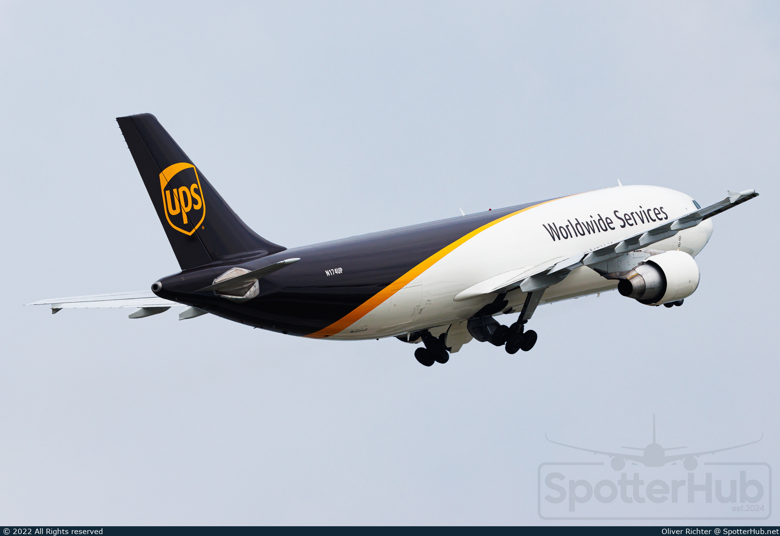 Photo of N174UP - Airbus A300F4-622R operated by UPS United Parcel Service