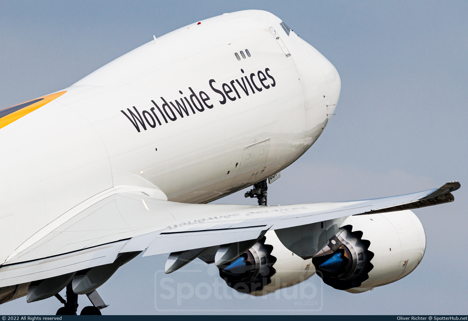 Photo of N631UP - Boeing 747-8F operated by UPS United Parcel Service