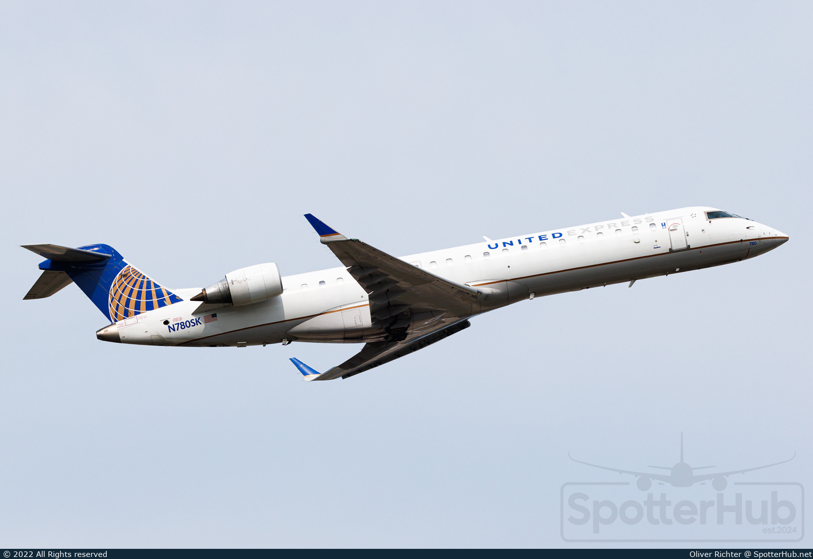 Photo of N780SK - Bombardier CRJ-701ER operated by United Express (opb SkyWest Airlines)