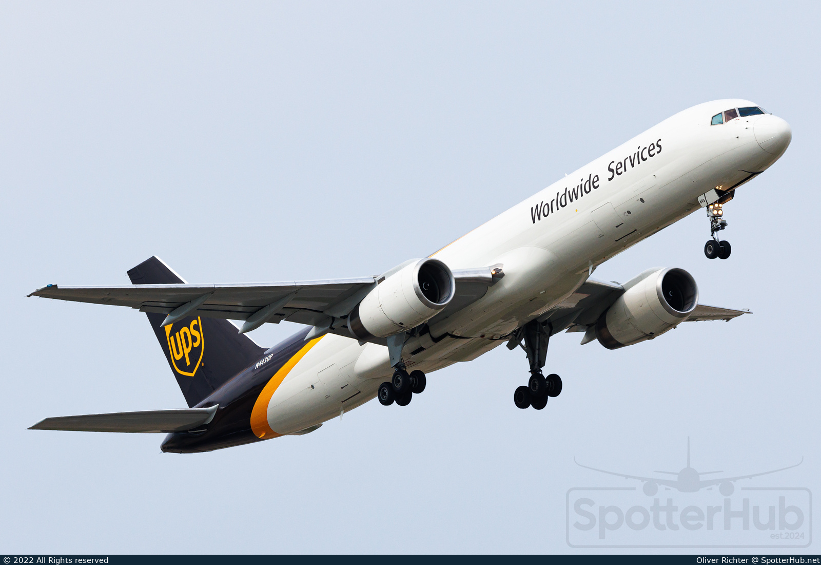 Photo of N443UP - Boeing 757-24APF operated by UPS United Parcel Service