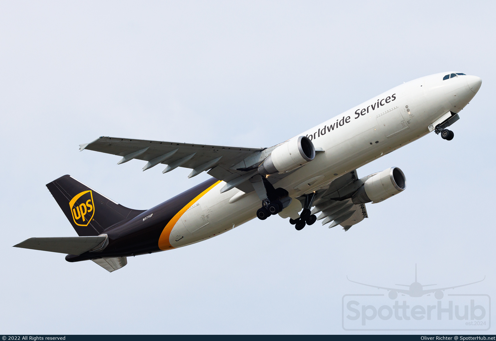 Photo of N171UP - Airbus A300F4-622R operated by UPS United Parcel Service