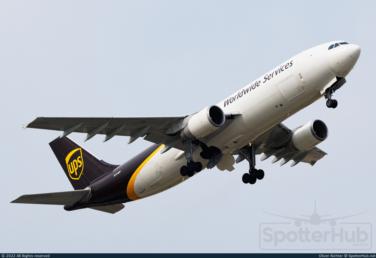 Photo of N154UP - Airbus A300F4-622R operated by UPS United Parcel Service