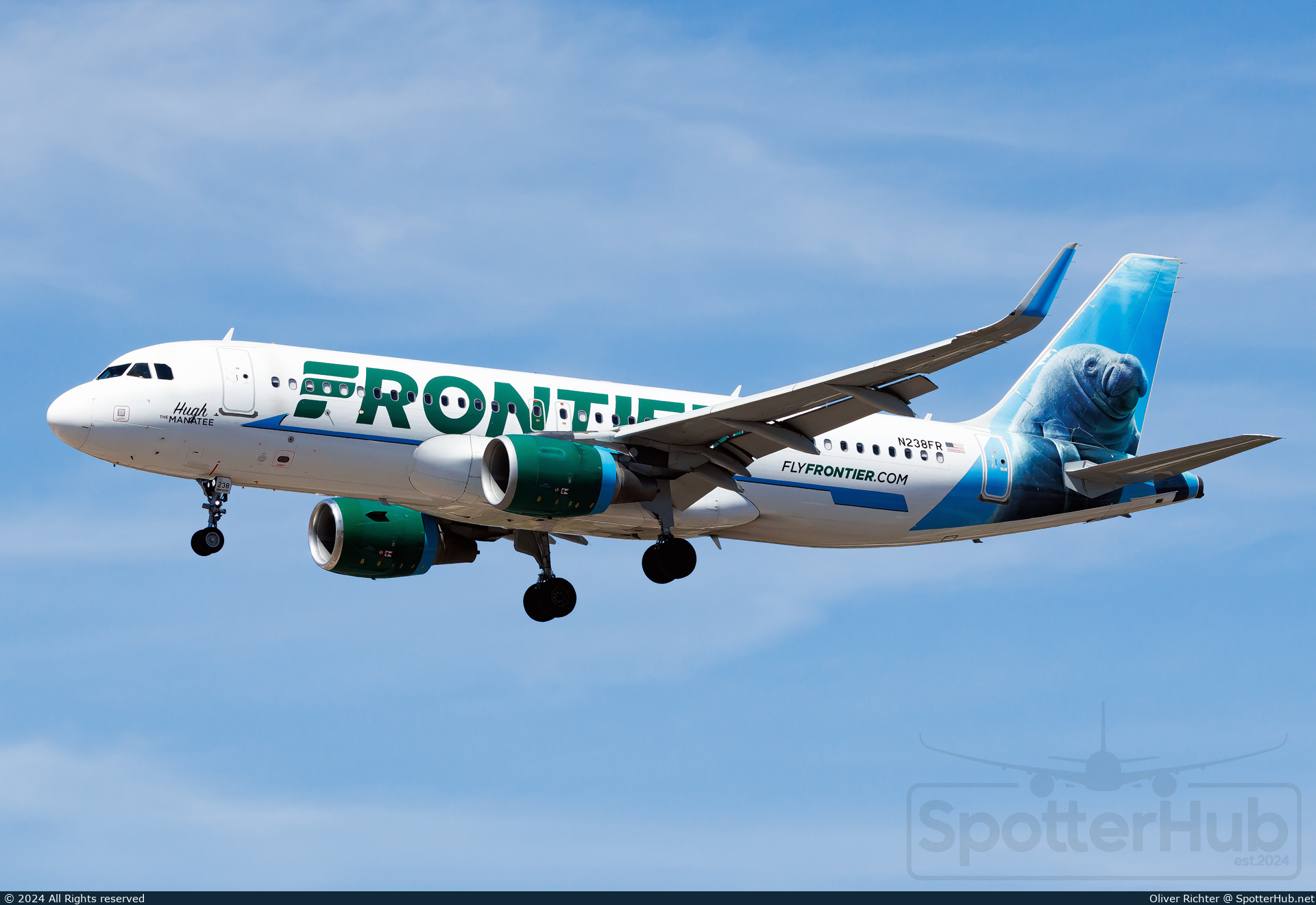 Photo of N238FR - Airbus A320-214 operated by Frontier Airlines