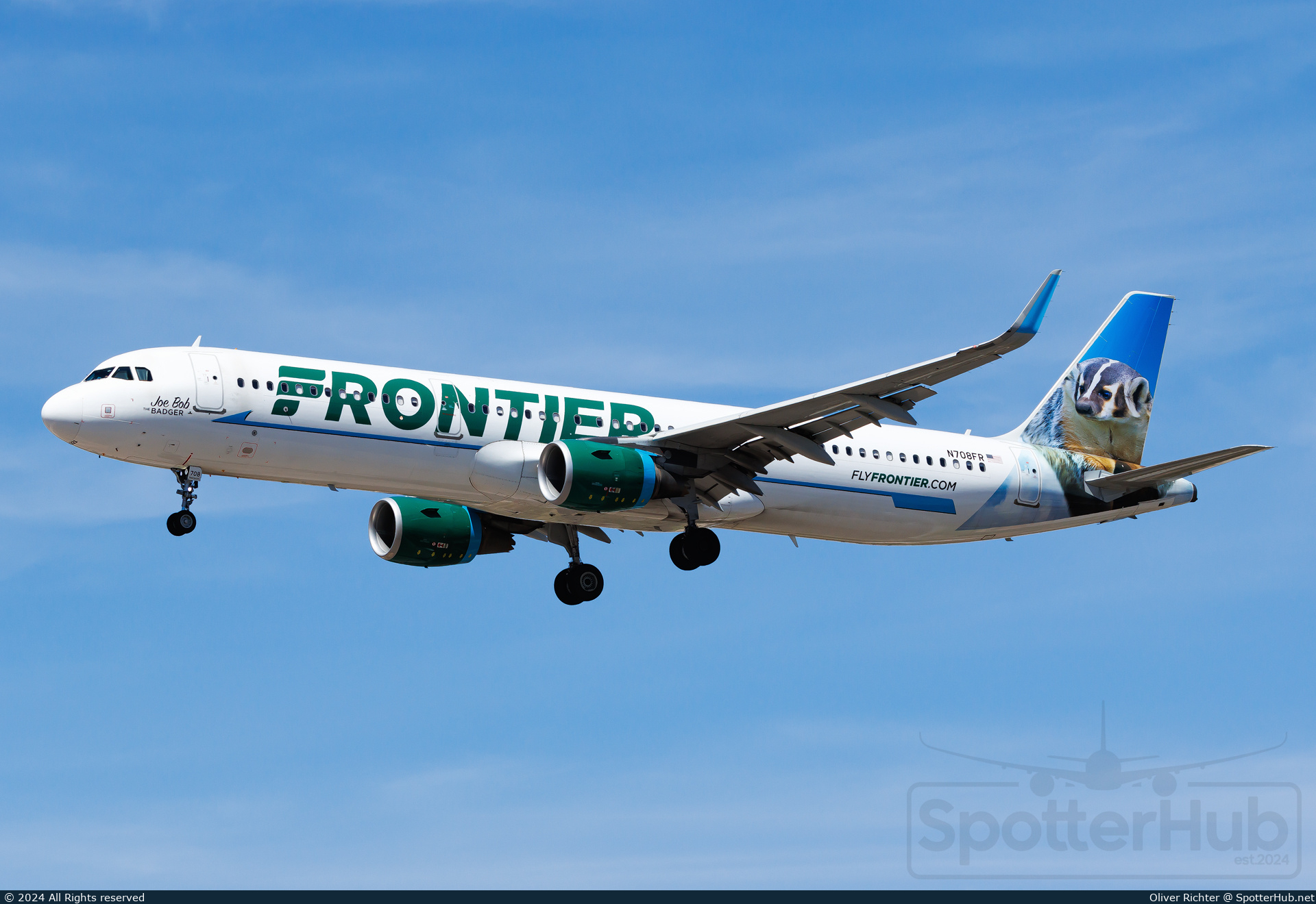 Photo of N708FR - Airbus A321-211 operated by Frontier Airlines