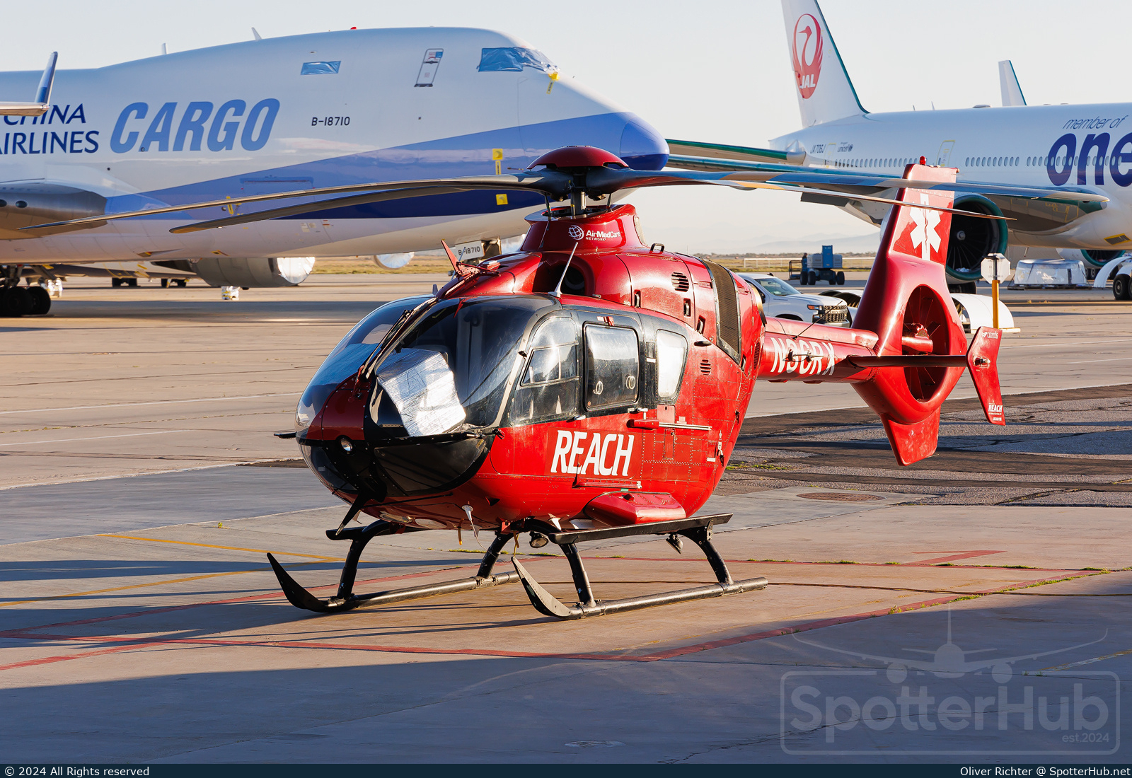 Photo of N36RX - Eurocopter EC135 P2+ operated by Reach Air Medical Services