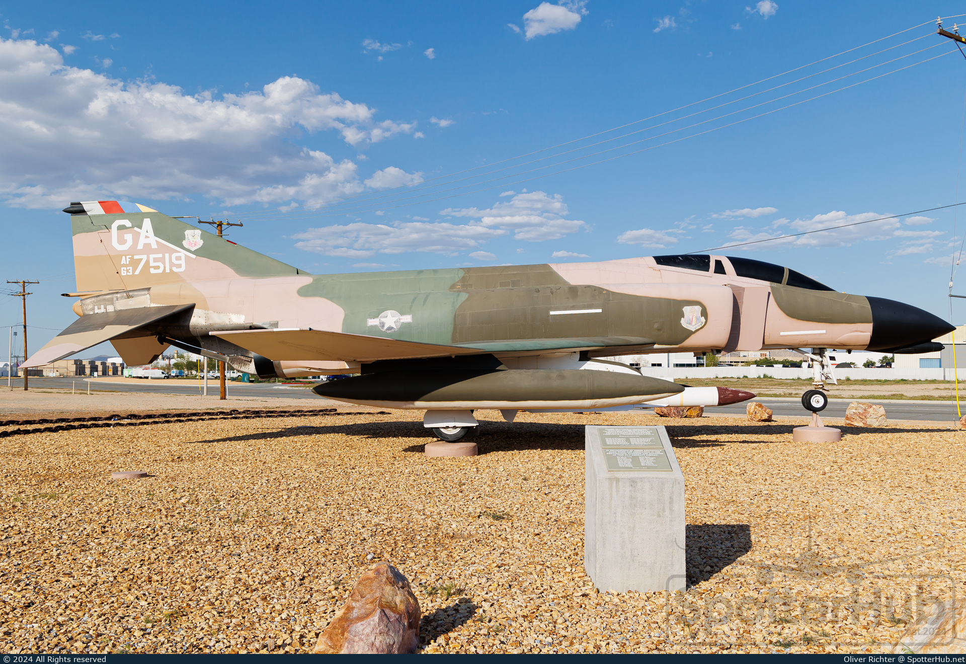 Photo of 63-7519 - McDonnell Douglas F-4C Phantom II operated by US Air Force