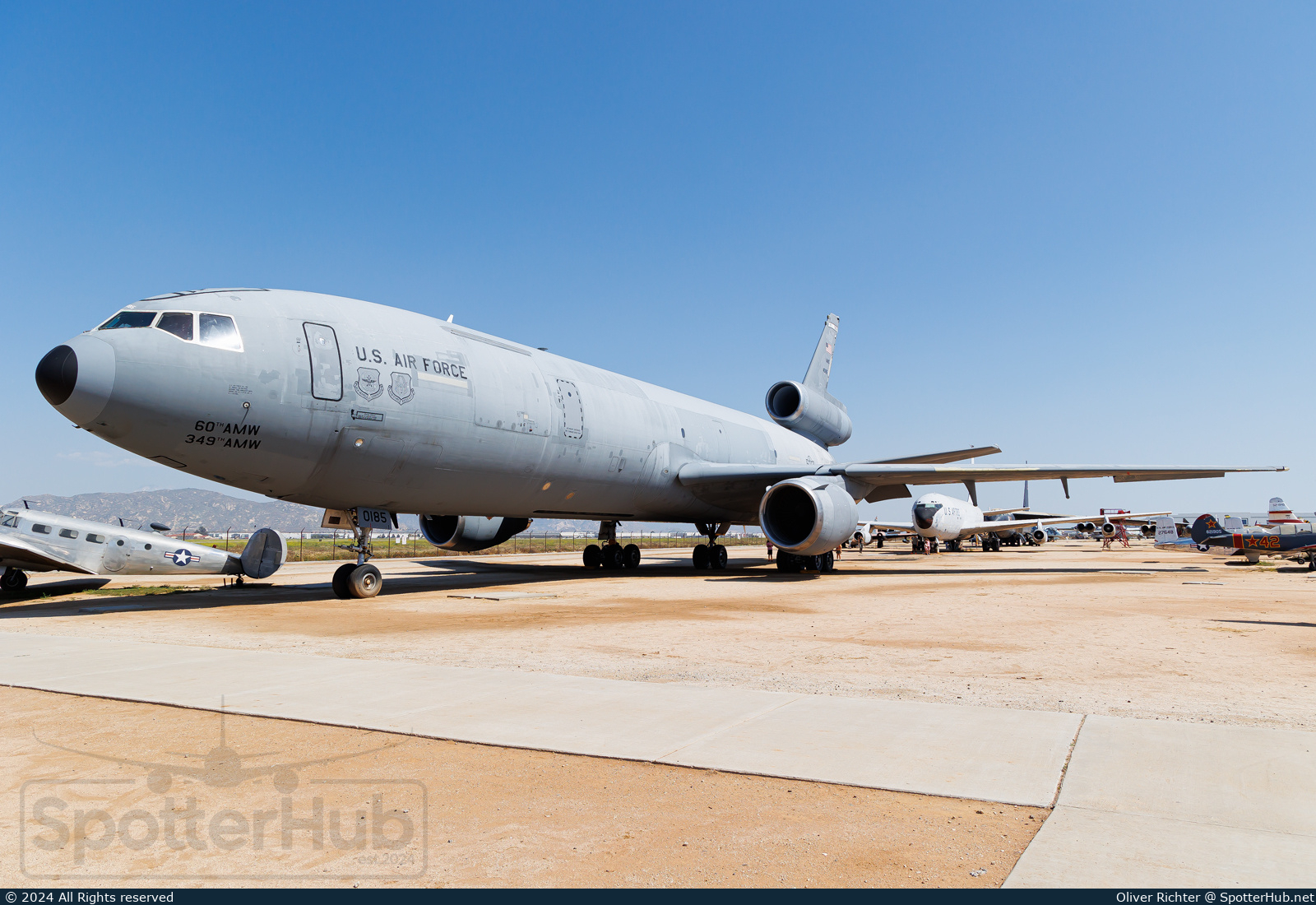 Photo of 84-0185 - McDonnell Douglas KC-10A Extender operated by US Air Force