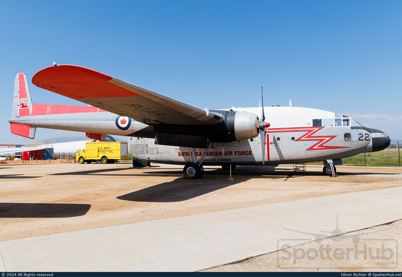 Photo of 22122 - Fairchild C-119G Flying Boxcar operated by Royal Canadian Air Force