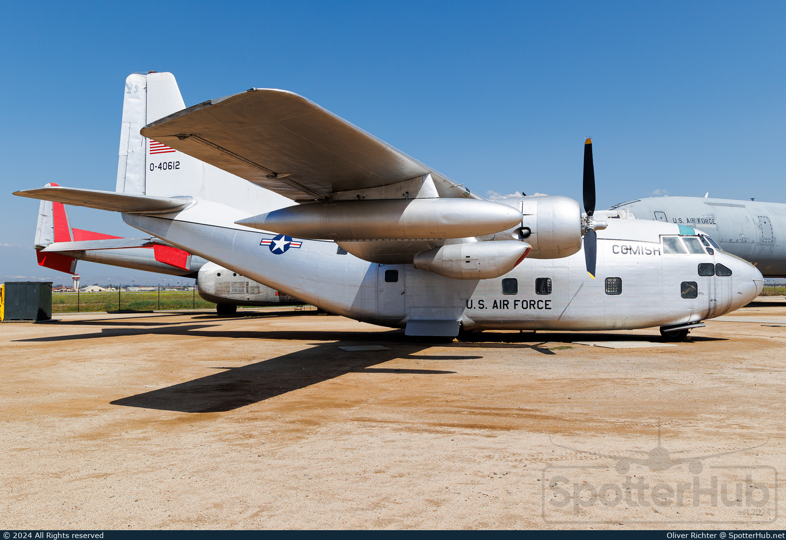 Photo of 54-0612 - Fairchild C-123K Provider operated by US Air Force