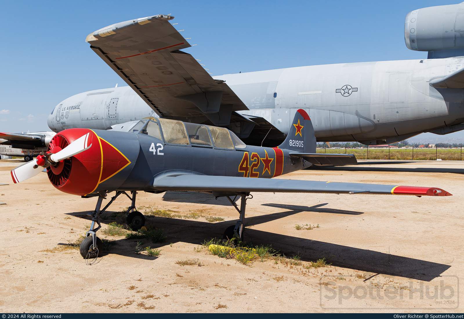 Photo of N6277Y - Yakovlev Yak-52 operated by March Field Air Museum