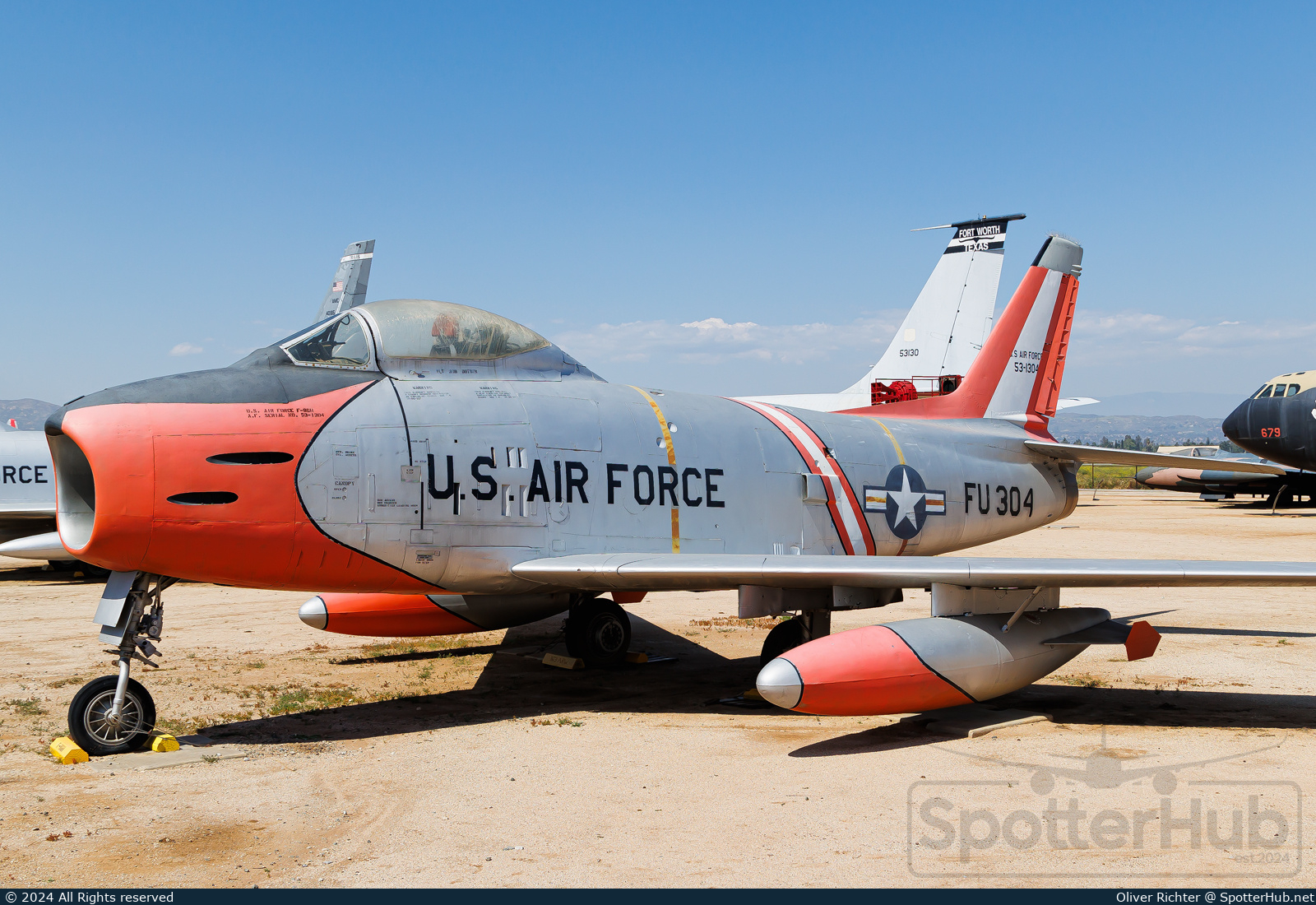 Photo of 53-1304 - North American F-86H Sabre operated by US Air Force