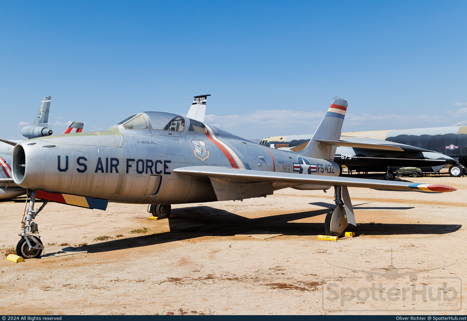 Photo of 51-9432 - Republic F-84F Thunderstreak operated by US Air Force