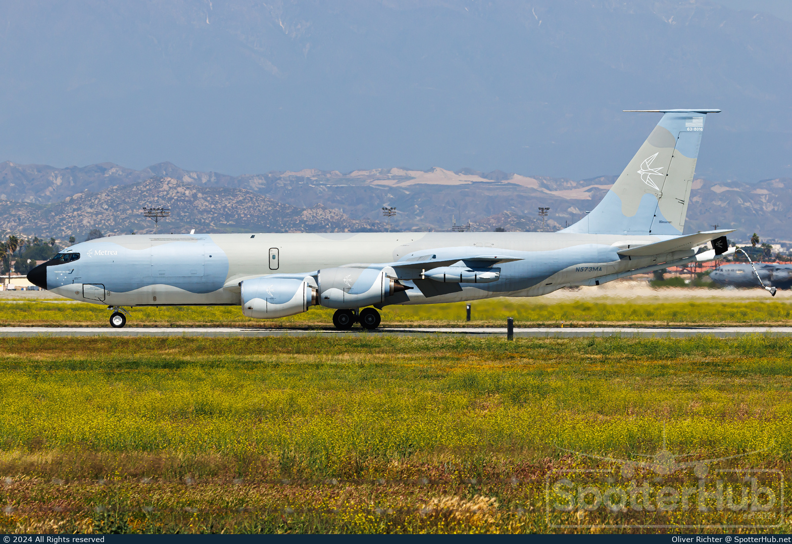 Photo of N573MA - Boeing KC-135R Stratotanker operated by Metrea Aerospace