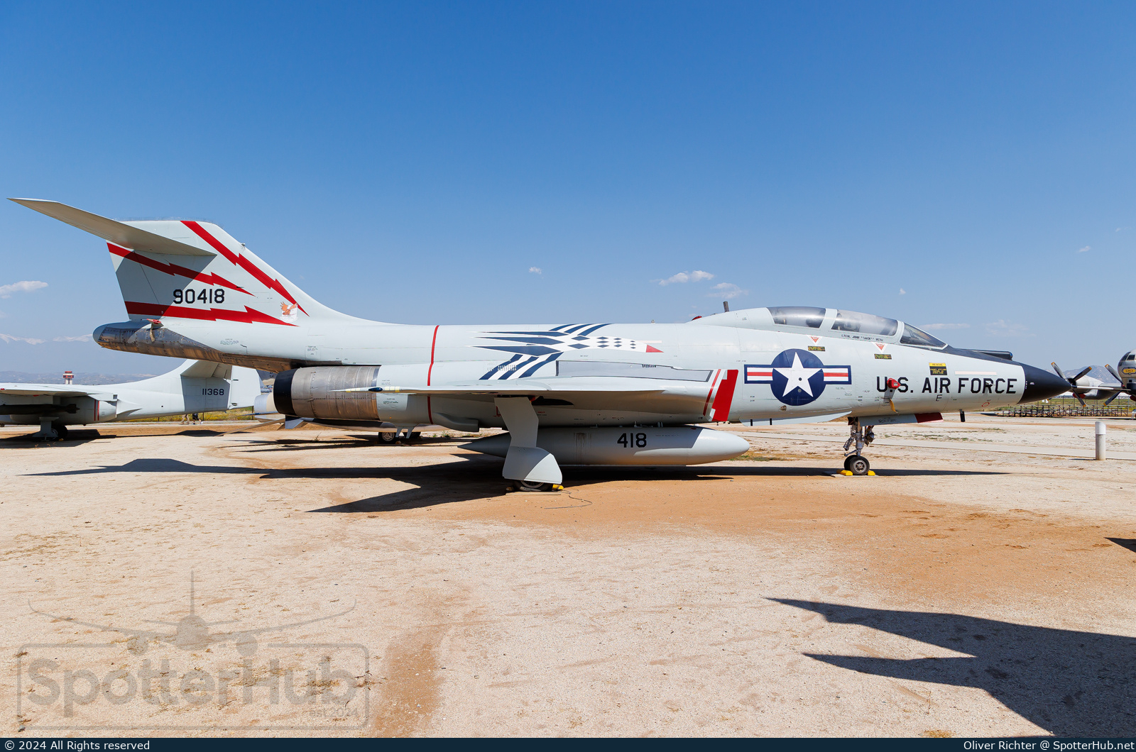 Photo of 59-0418 - McDonnell F-101B Voodoo operated by US Air Force