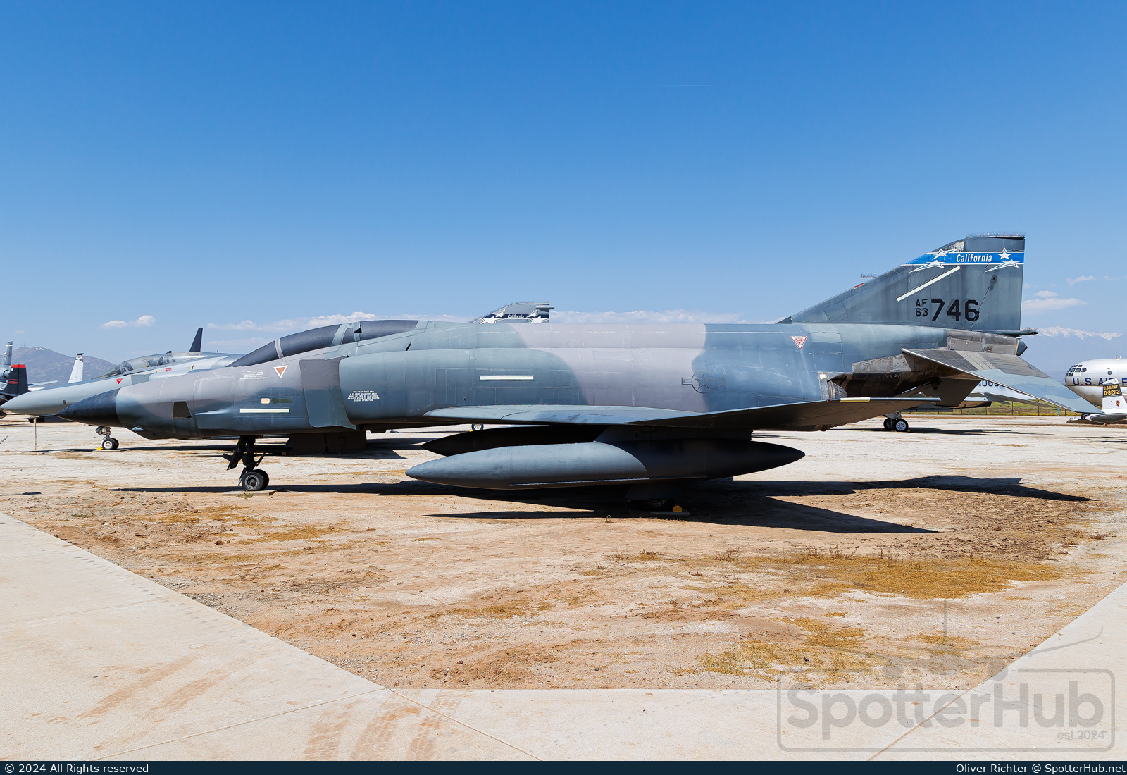 Photo of 63-7746 - McDonnell Douglas RF-4C Phantom II operated by US Air Force