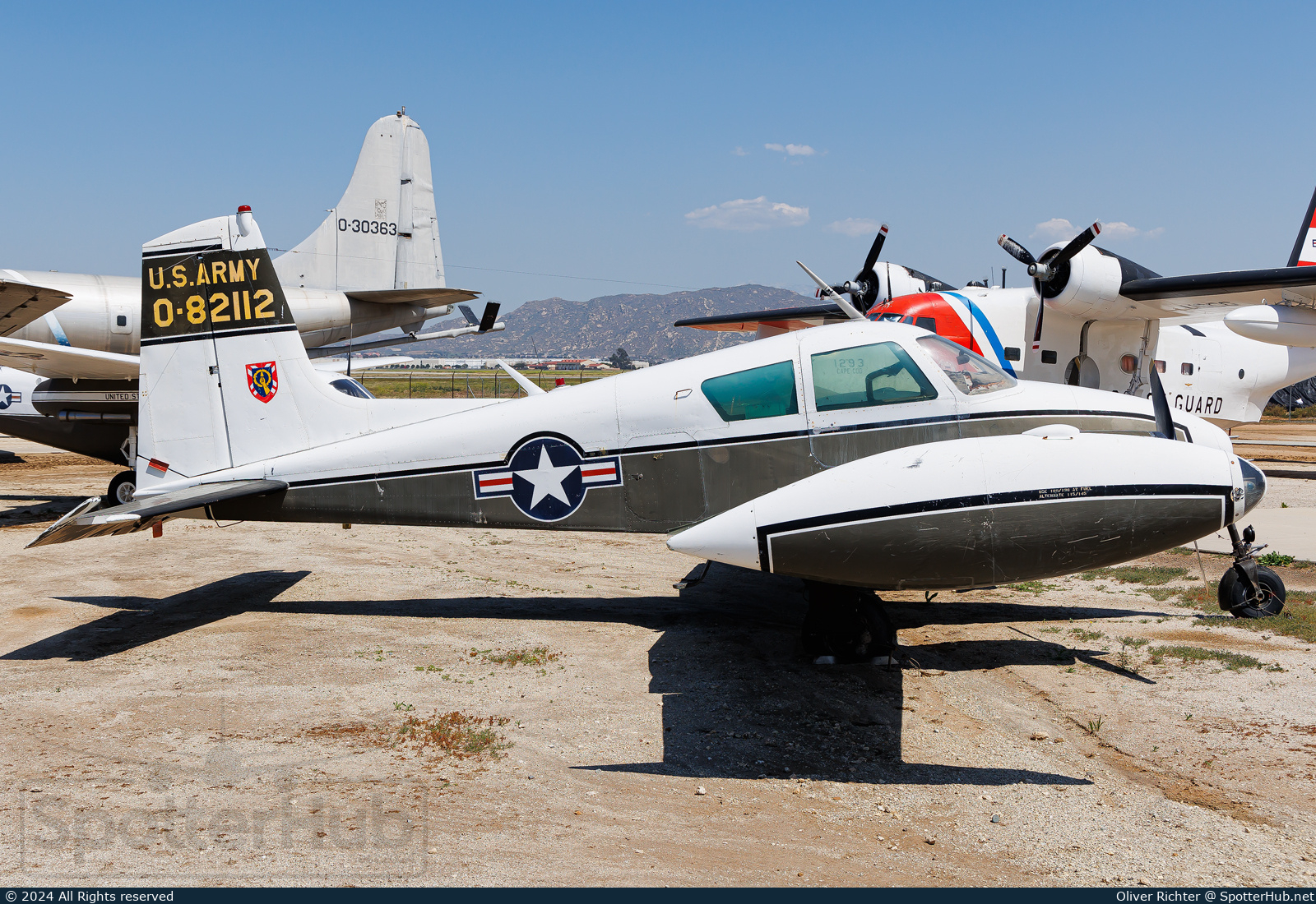 Photo of 58-2112 - Cessna U-3A Blue Canoe operated by US Army