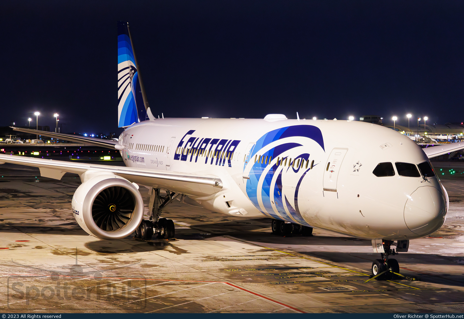 Photo of SU-GFY - Boeing 787-9 Dreamliner at Capital International