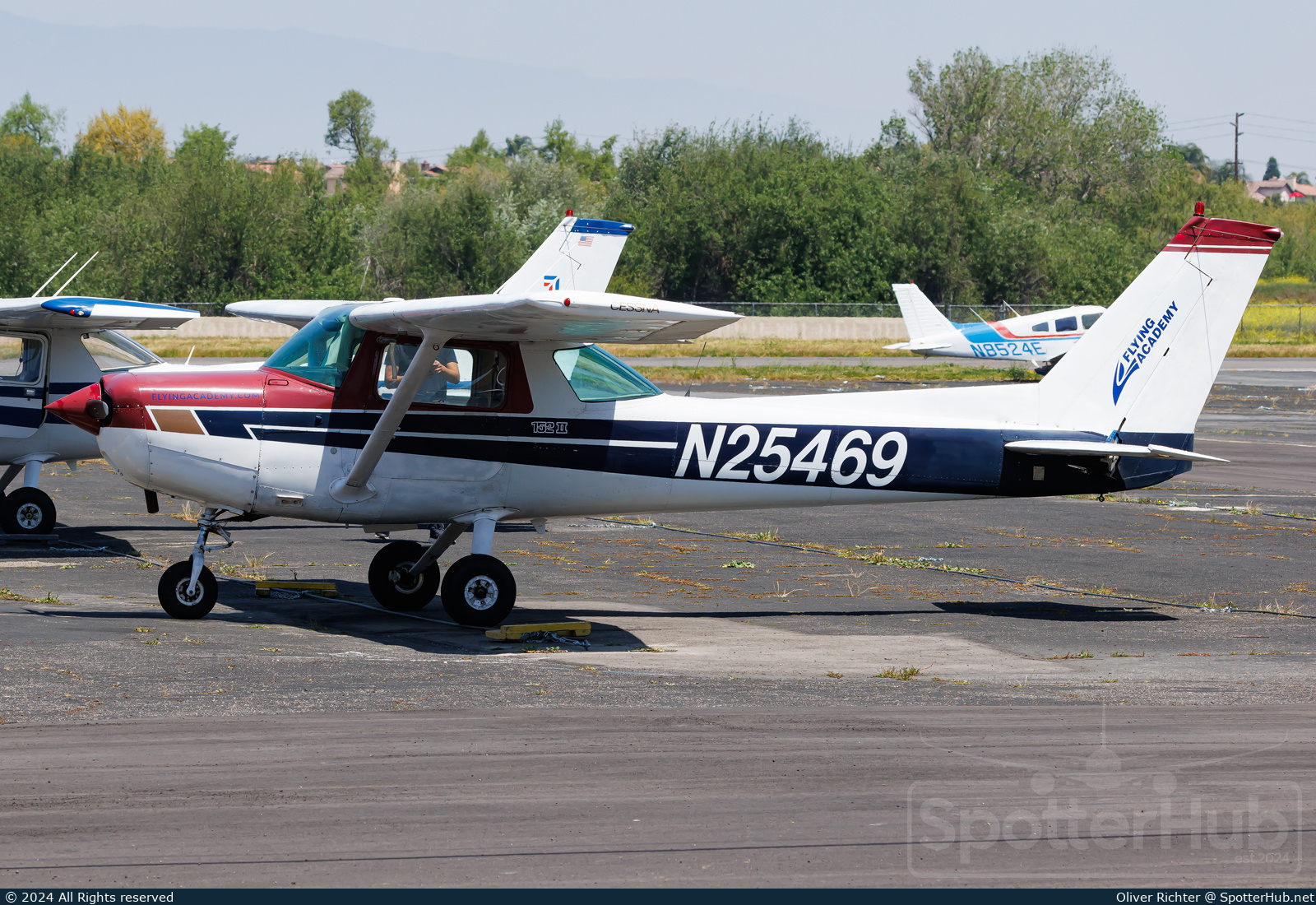 Photo of N25469 - Cessna 152 II operated by Flying Academy