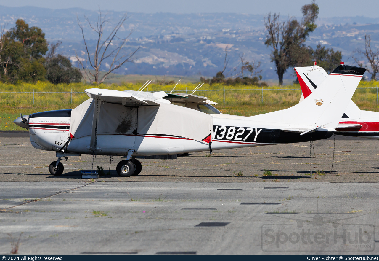 Photo of N3827Y - Cessna 210D Centurion operated by Private