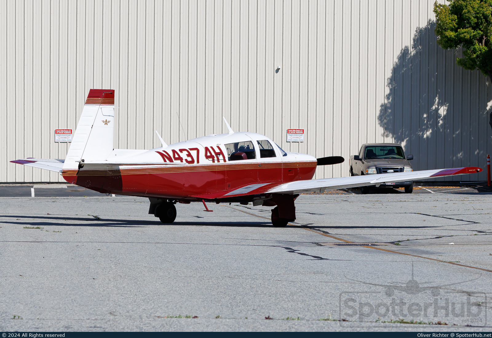 Photo of N4374H - Mooney M20J 201 operated by Private