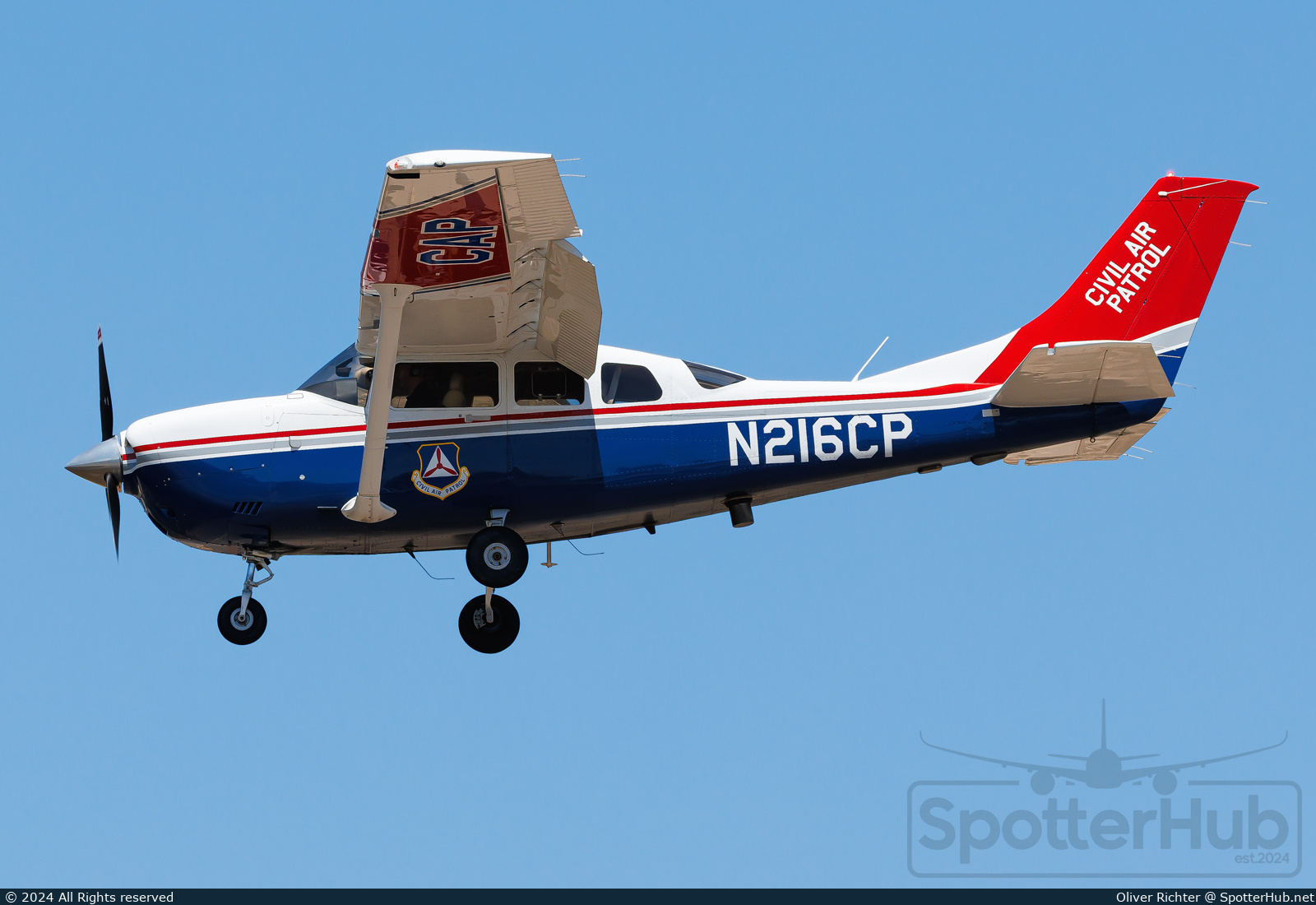 Photo of N216CP - Cessna T206H Turbo Stationair TC operated by Civil Air Patrol