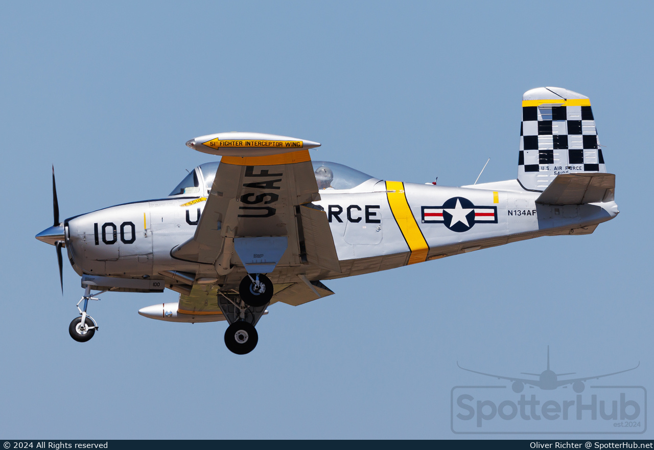 Photo of N134AF - Beechcraft T-34A Mentor operated by Private