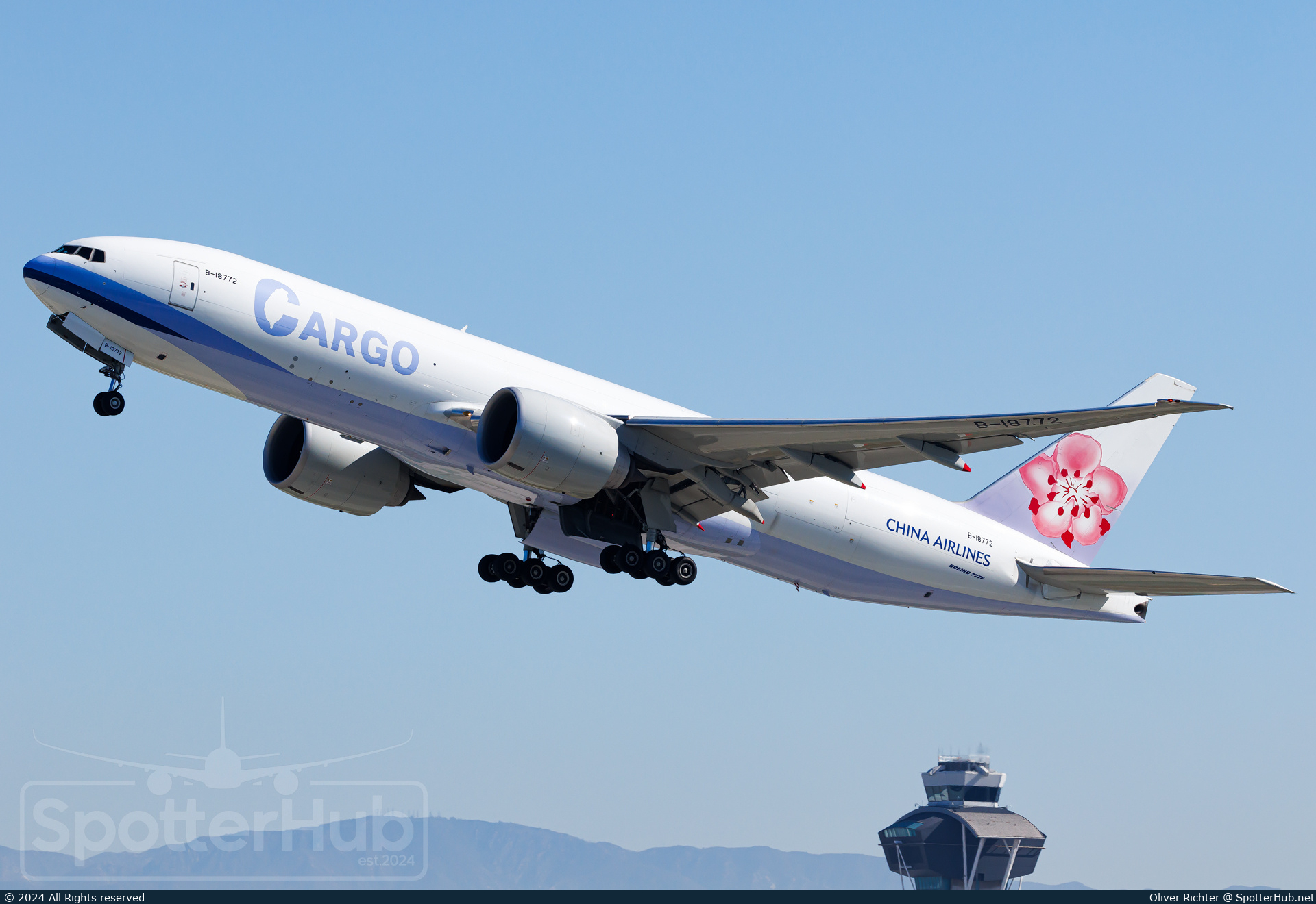Photo of B-18772 - Boeing 777-F operated by China Airlines Cargo