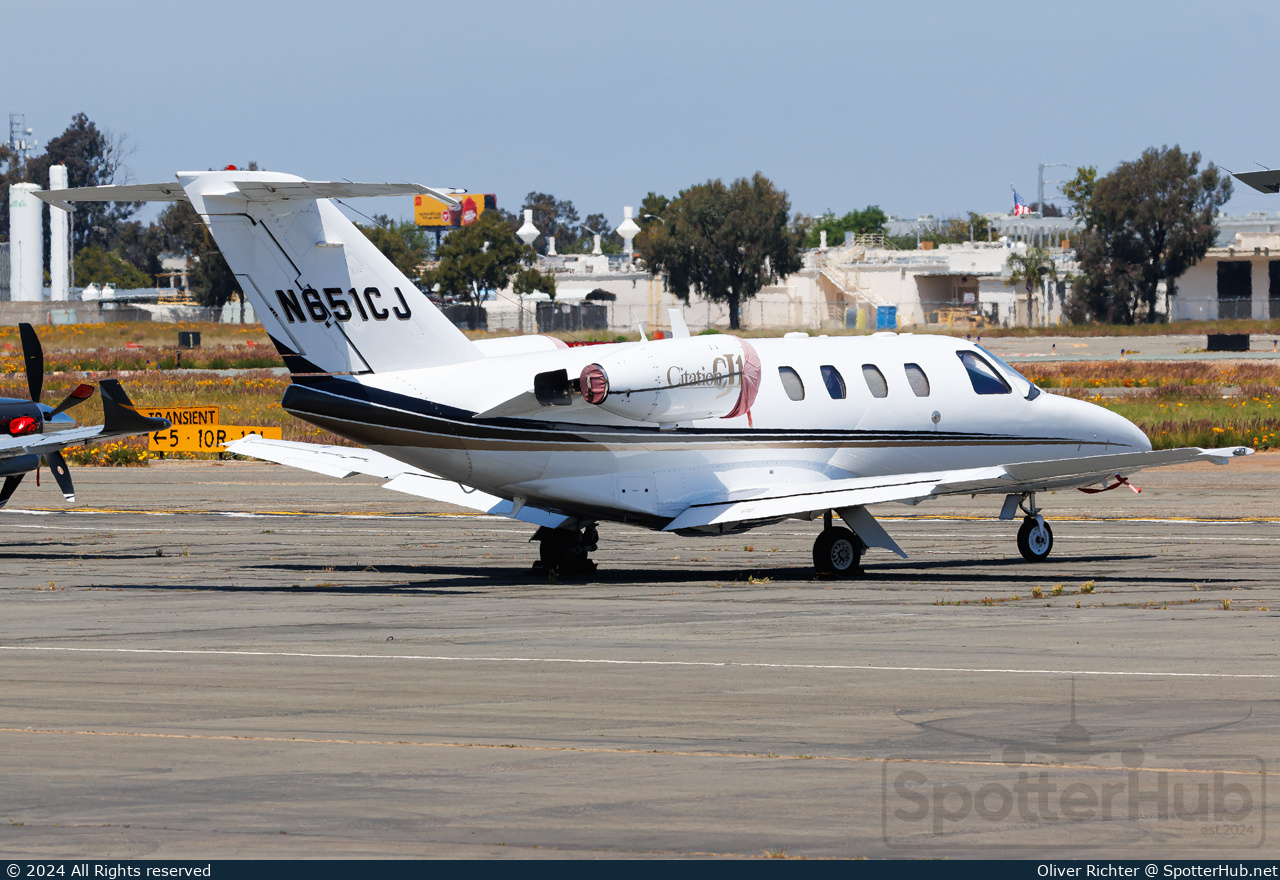 Photo of N651CJ - Cessna 525 CitationJet CJ1 operated by Private