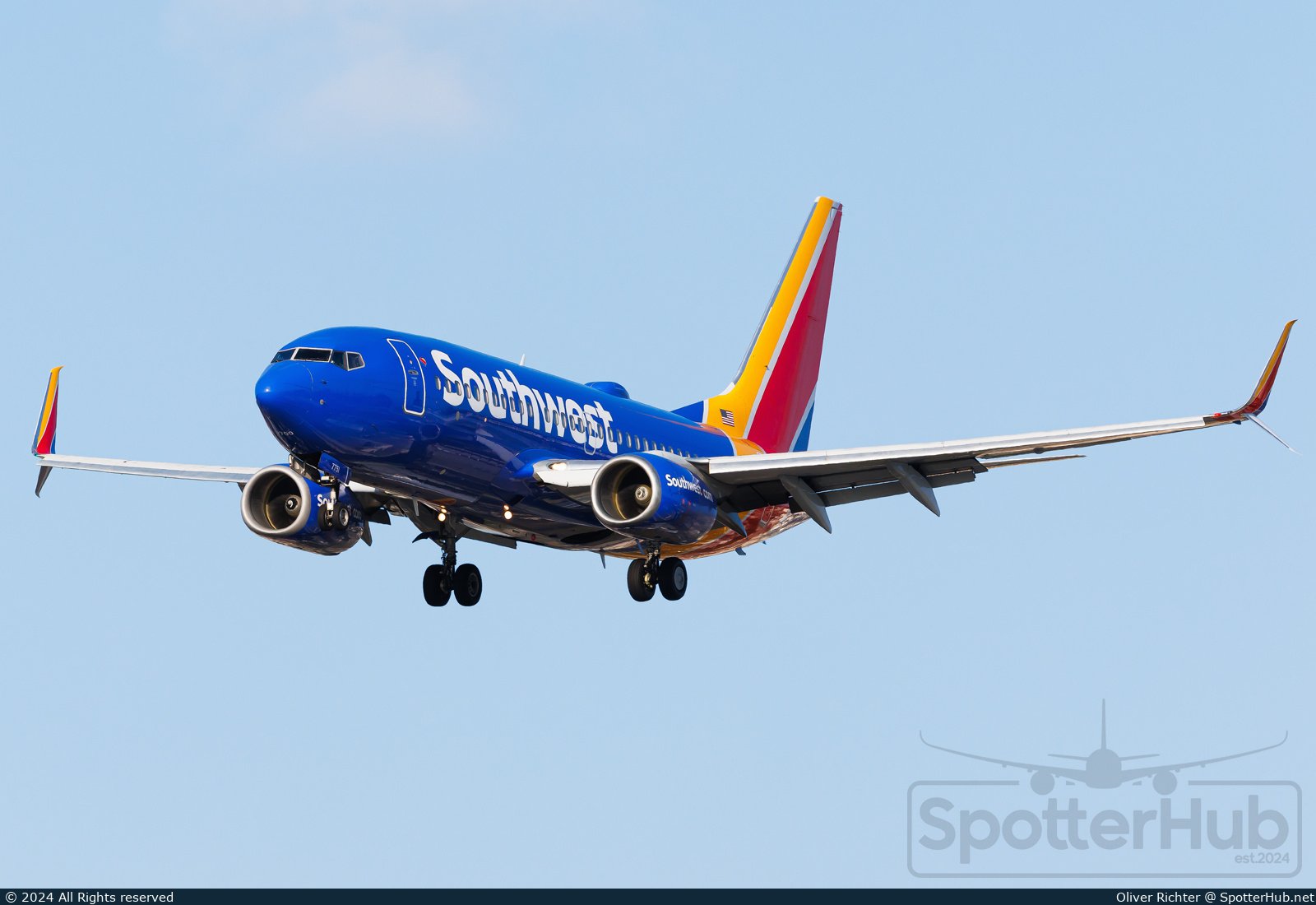 Photo of N7751A - Boeing 737-7BD operated by Southwest Airlines