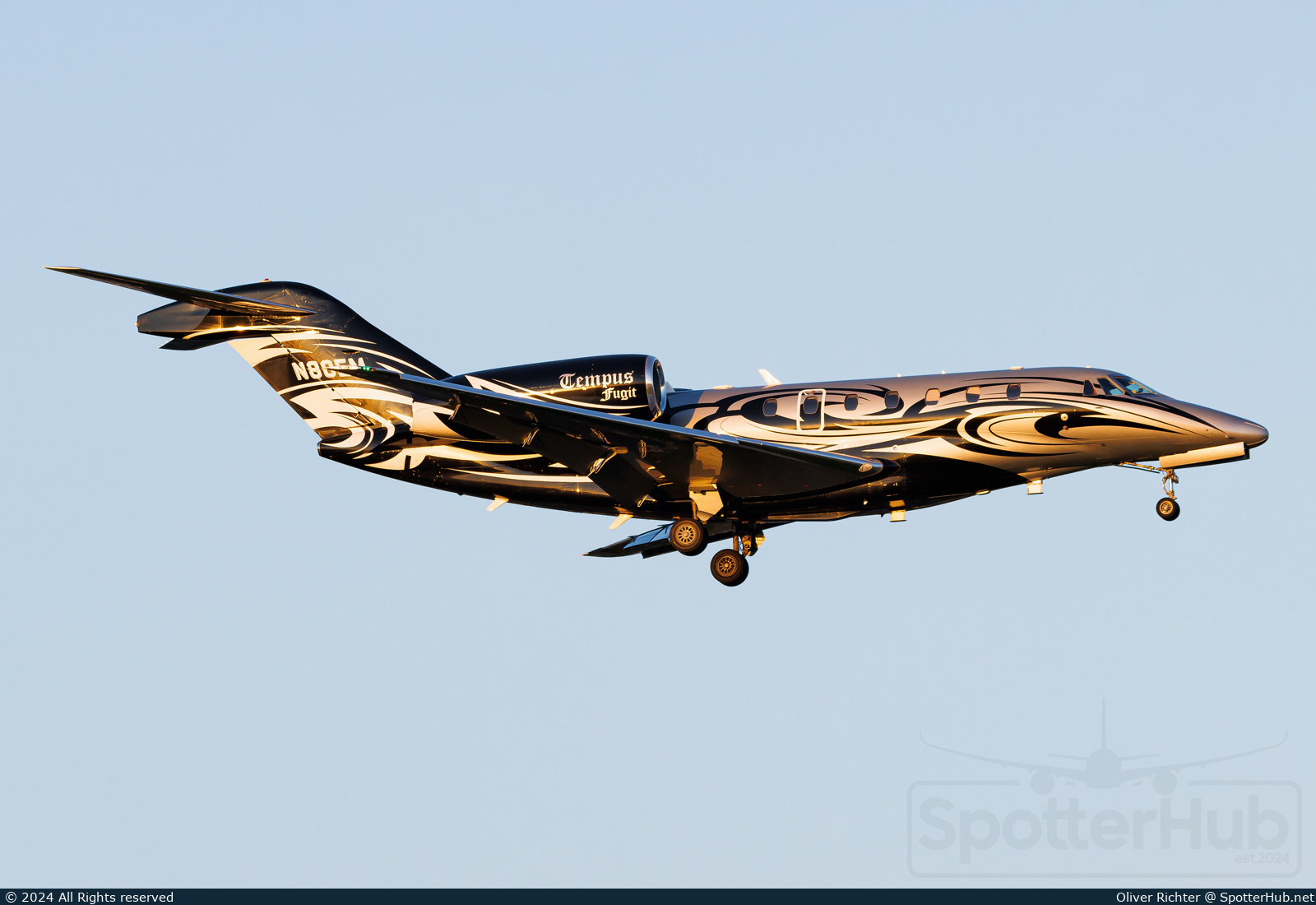 Photo of N80EM - Cessna 750 Citation X operated by Skystream Jet