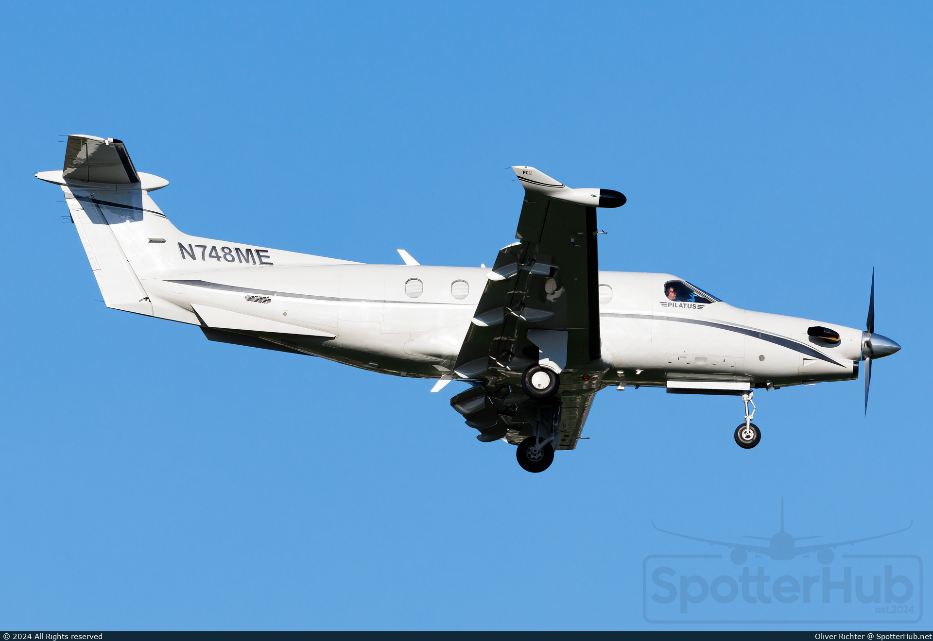 Photo of N748ME - Pilatus PC-12/47 operated by Private