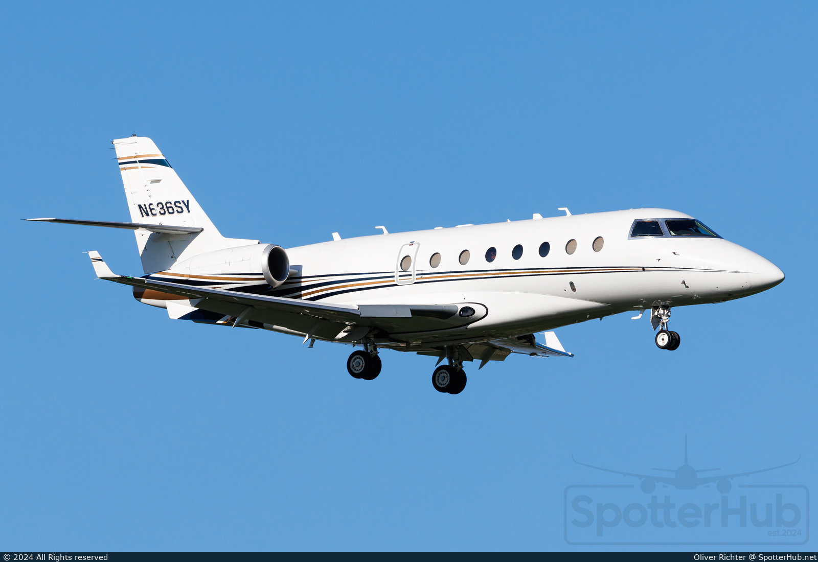 Photo of N636SY - Gulfstream G200 operated by Sun Air Jets