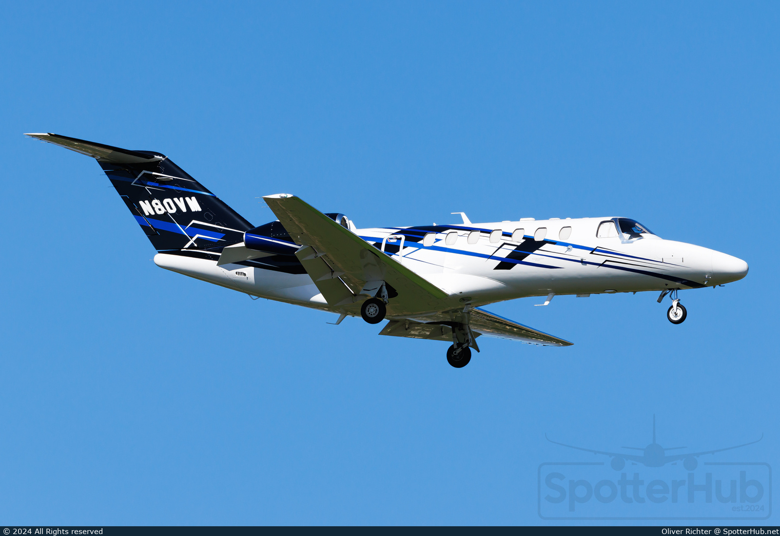 Photo of N80VM - Cessna 525B CitationJet CJ3+ operated by Thrive Aviation