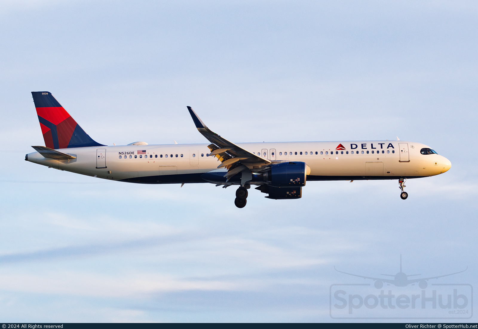Photo of N526DE - Airbus A321-271NX operated by Delta Air Lines