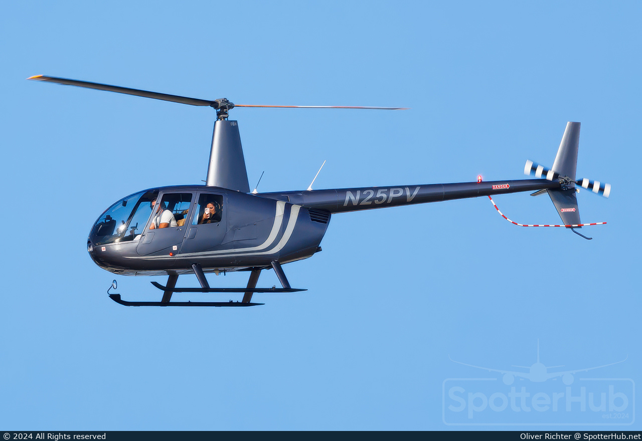 Photo of N25PV - Robinson R44 Raven II operated by Private