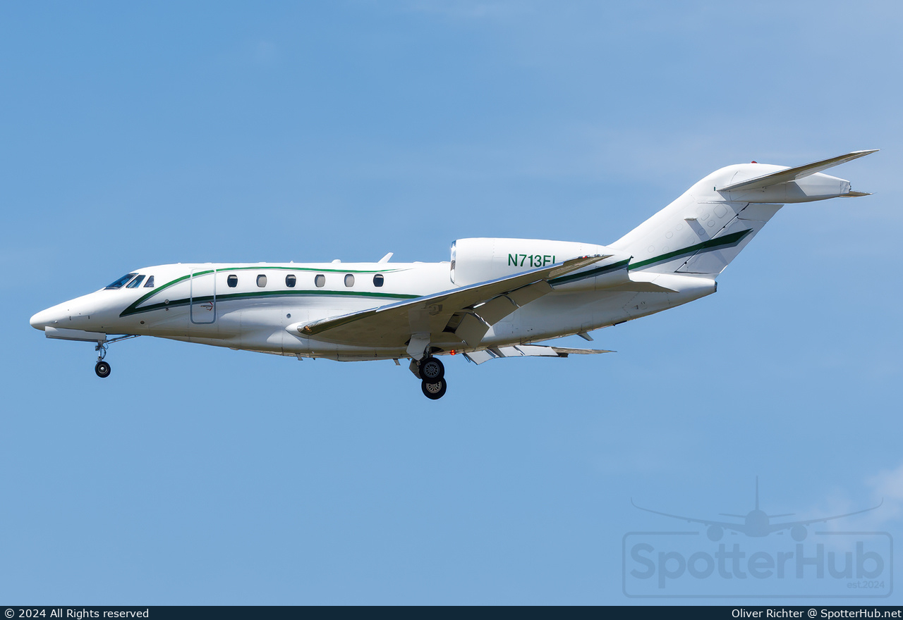 Photo of N713FL - Cessna 750 Citation X operated by Premier Air Charter
