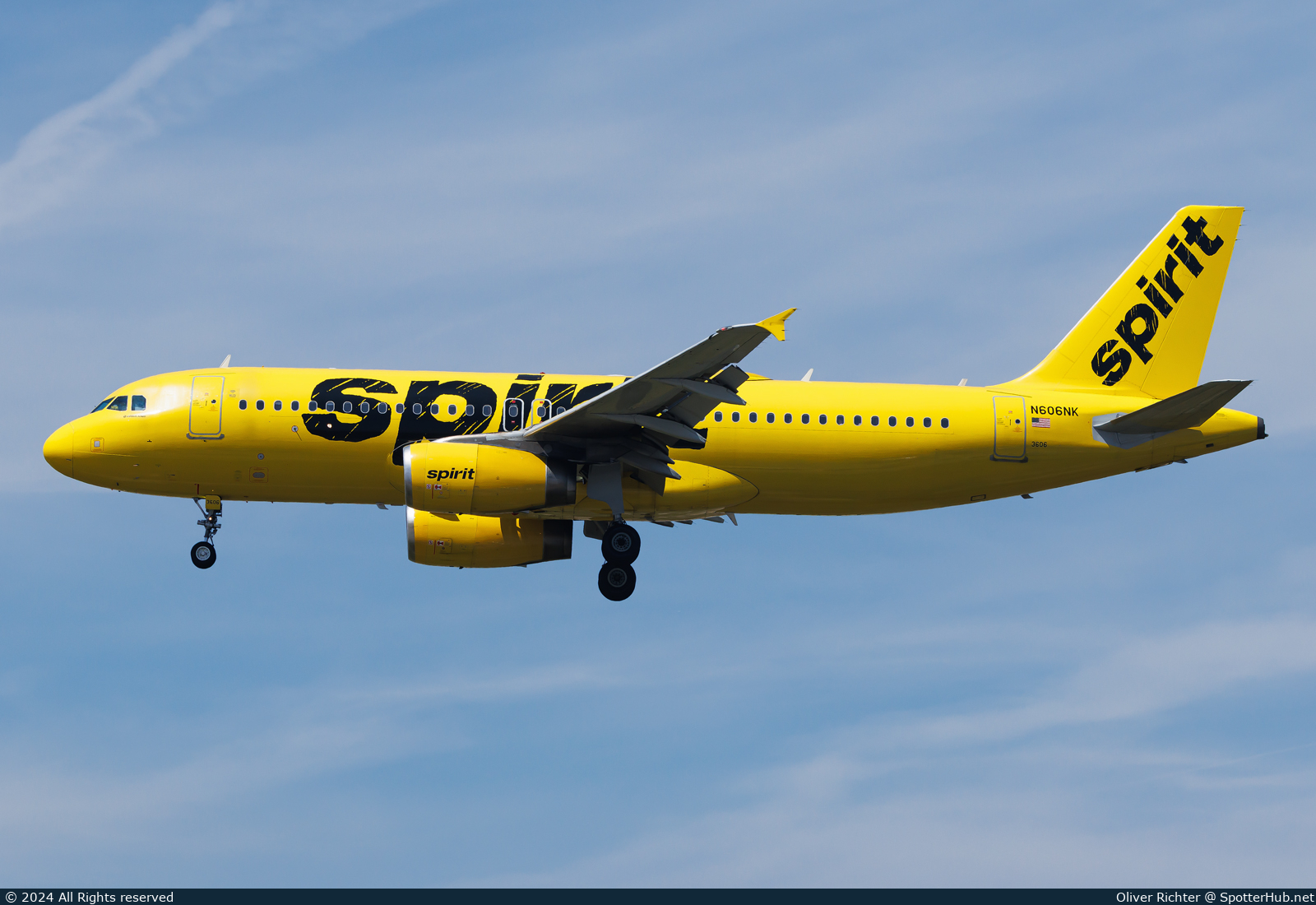 Photo of N606NK - Airbus A320-232 operated by Spirit Airlines