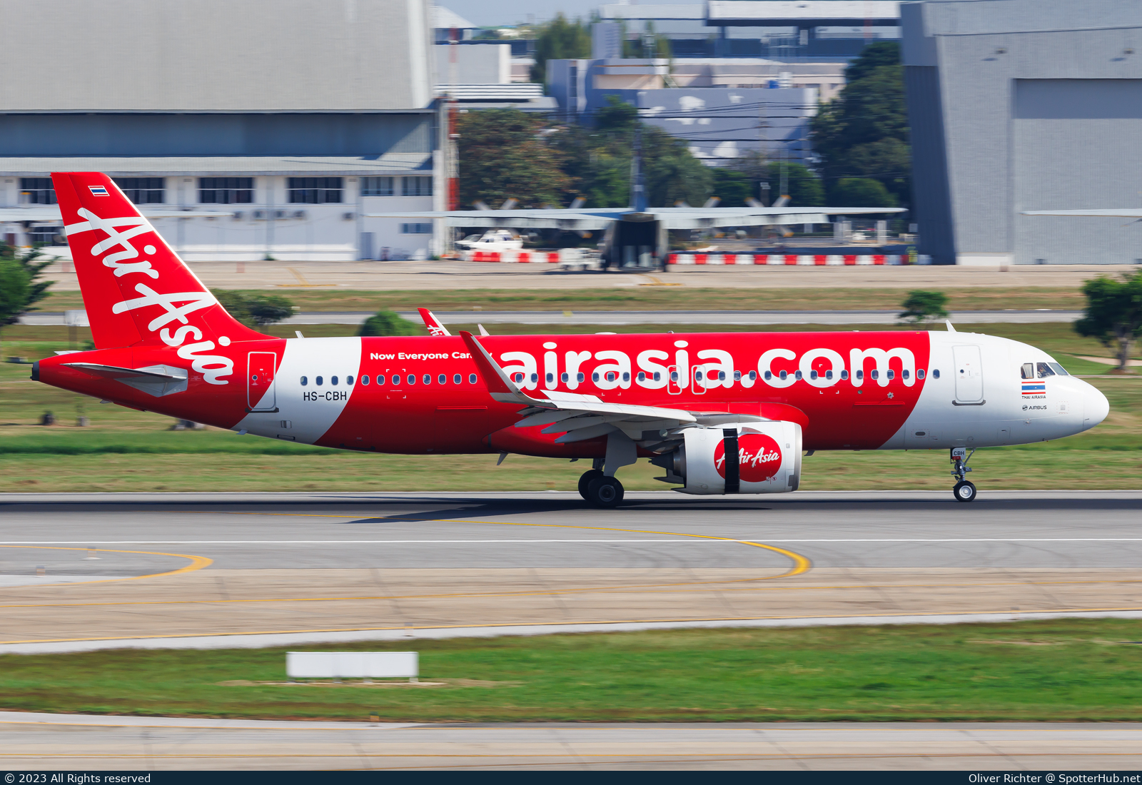 Photo of HS-CBH - Airbus A320-251N operated by Thai AirAsia
