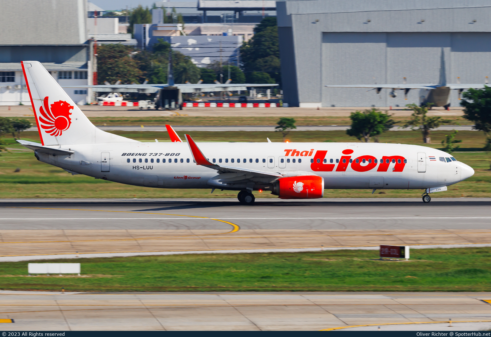 Photo of HS-LUU - Boeing 737-8GP operated by Thai Lion Air