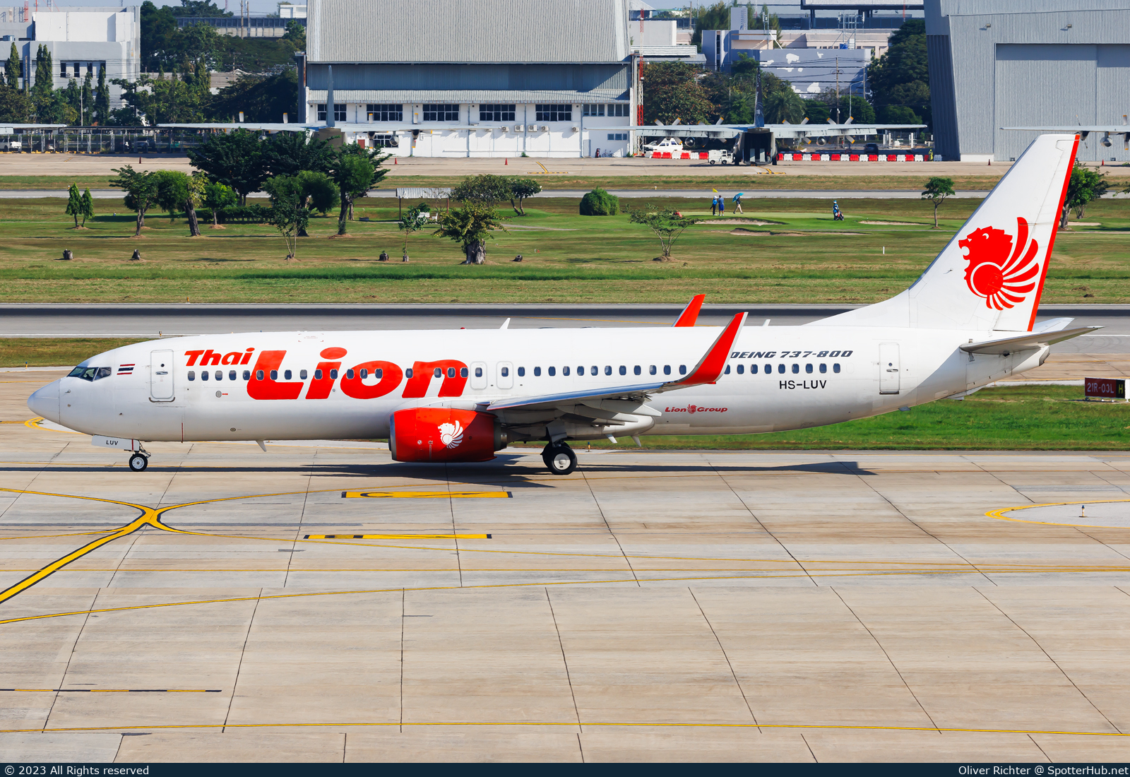 Photo of HS-LUV - Boeing 737-8GP operated by Thai Lion Air